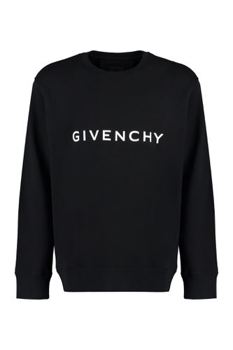 Logo Detail Cotton Sweatshirt - Givenchy - Modalova