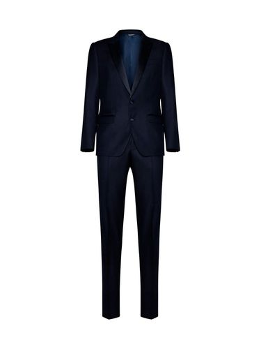 Single-breasted Pressed Crease Tailored Suit - Dolce & Gabbana - Modalova