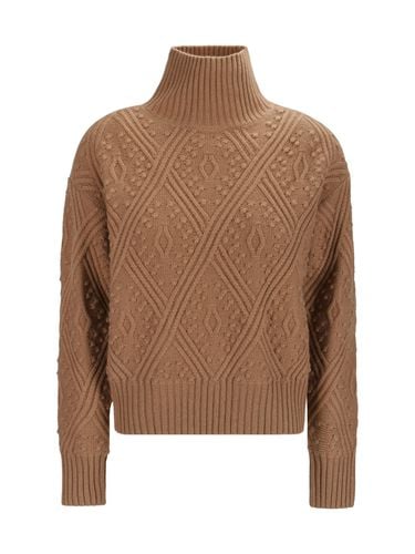 High Neck Long-sleeved Jumper - Max Mara Studio - Modalova