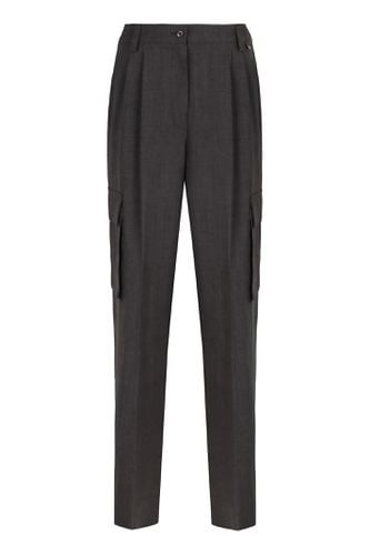 Herno Wool Cargo Trousers - Herno - Modalova