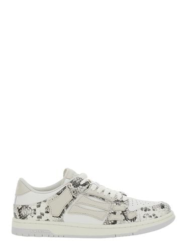 Skeleton Patch Round Toe Sneakers - AMIRI - Modalova