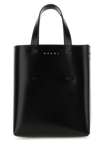 Black Leather Mini Museo Handbag - Marni - Modalova