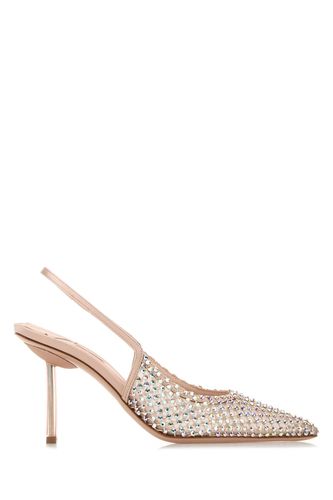 Embellished Mesh Gilda Pumps - Le Silla - Modalova