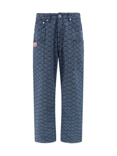 Kenzo Printed Denim Cargo Jeans - Kenzo - Modalova