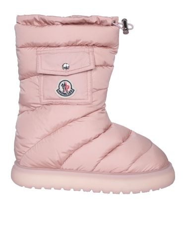Moncler Gaia Pocket Pink Mid Boots - Moncler - Modalova