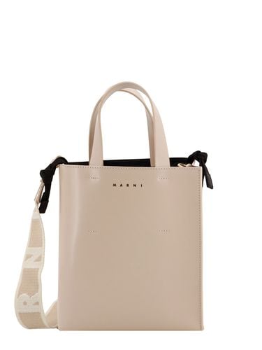 Marni museo Ivory Leather Mini Bag - Marni - Modalova