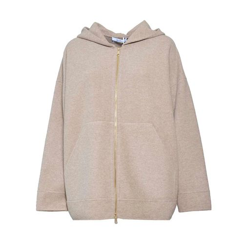 Max Mara Zip-up Long-sleeved Hoodie - Max Mara - Modalova