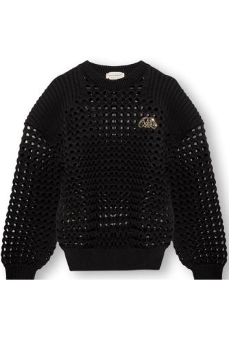 Alexander McQueen Openwork Sweater - Alexander McQueen - Modalova