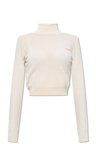 Marni Ribbed Turtleneck Sweater - Marni - Modalova