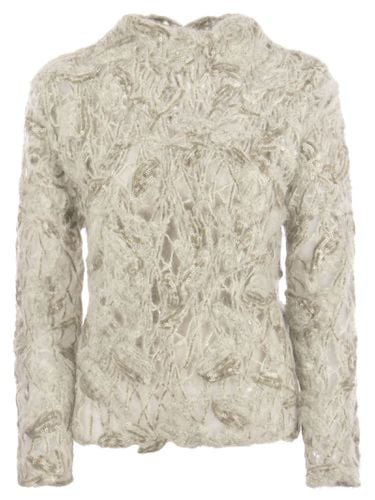 Mohair And Wool Special Knit - Brunello Cucinelli - Modalova