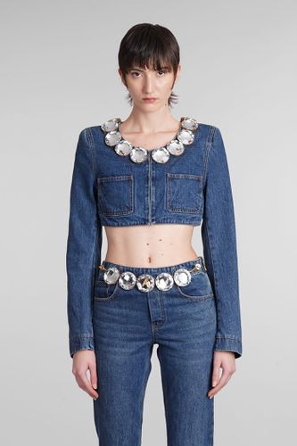 AREA Denim Jackets In Blue Cotton - AREA - Modalova