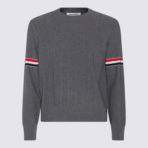 Thom Browne Med Grey Wool Knitwear - Thom Browne - Modalova