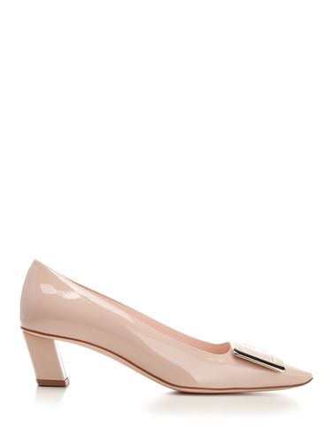 Belle Vivier Patent Pumps With Metal Buckle - Roger Vivier - Modalova