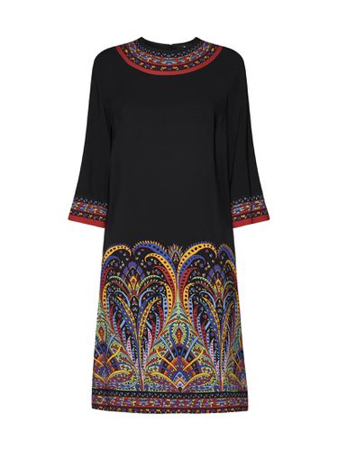 Etro Paisley Print Viscose Dress - Etro - Modalova