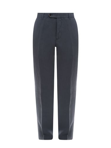 PT Torino Blue Lyocell Blend Pant - PT Torino - Modalova