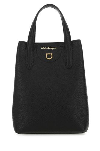 Black Leather Travel Handbag - Ferragamo - Modalova