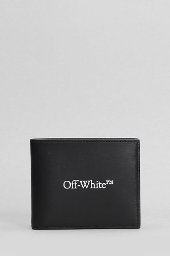 Off-White Wallet In Black Leather - Off-White - Modalova