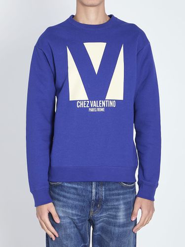 Chez Valentino Sweatshirt - Valentino Garavani - Modalova