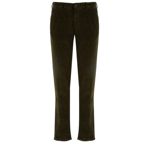 Incotex Mid Rise Corduroy Trousers - Incotex - Modalova