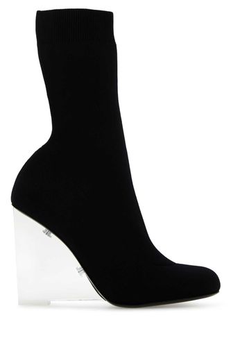 Stretch Nylon Shard Ankle Boots - Alexander McQueen - Modalova