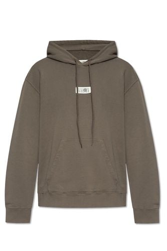 Numbers-motif Drawstring Hoodie - MM6 Maison Margiela - Modalova