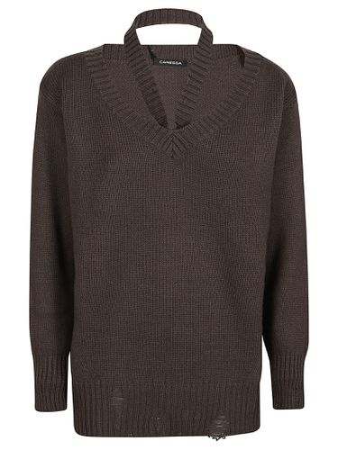 Canessa Sole V Neck Sweater - Canessa - Modalova