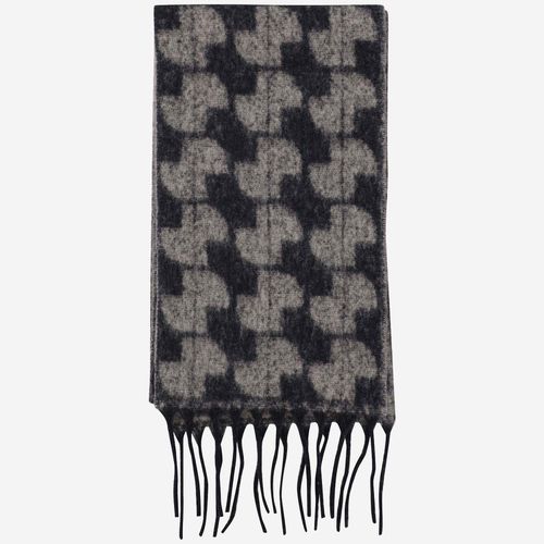 Patou Wool Blend Scarf With Logo - Patou - Modalova