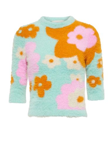 Floral Patterned Crewneck Jumper - SportMax - Modalova