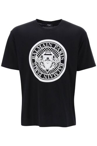 Balmain Logo Medallion T-shirt - Balmain - Modalova