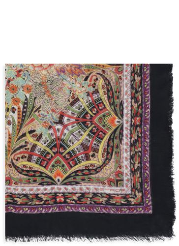 Floral Paisley Printed Fringe-trim Scarf - Etro - Modalova