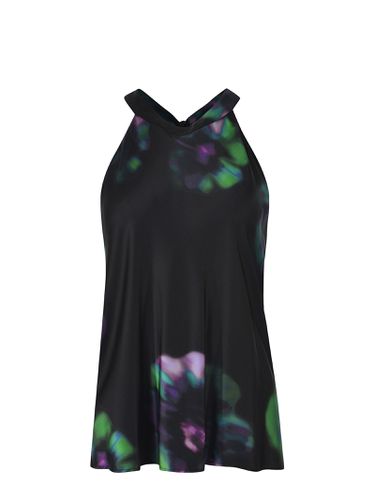 Top talange Made Of Floral Satin - Pinko - Modalova