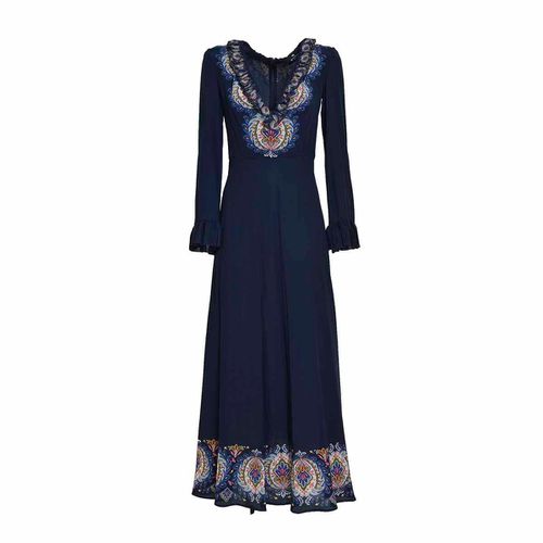 Paisley-printed Plunging V-neck Maxi Dress - Etro - Modalova