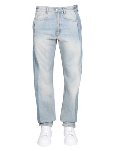 Worker Jeans With Patches - Alexander McQueen - Modalova