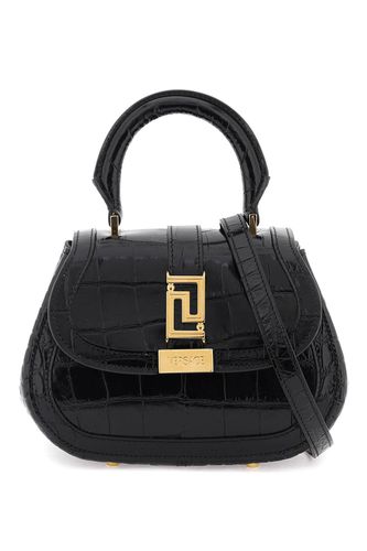 Versace Embossed Leather Mini Bag - Versace - Modalova