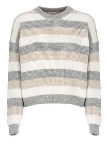 Peserico Striped Sweater - Peserico - Modalova