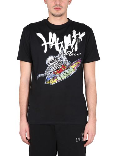 Philipp Plein Crewneck T-shirt - Philipp Plein - Modalova