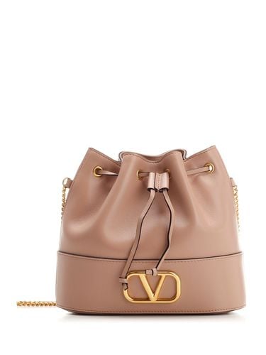 V Logo Signature Mini Bucket Bag - Valentino Garavani - Modalova