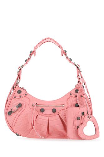 Pink Leather Le Cagole S Shoulder Bag - Balenciaga - Modalova