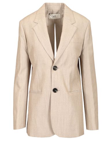 Grain De Poudre Wool Blazer - Ami Alexandre Mattiussi - Modalova