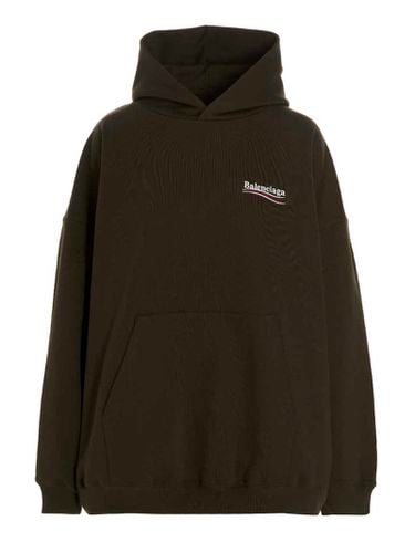 Cotton Oversize Sweatshirt - Balenciaga - Modalova