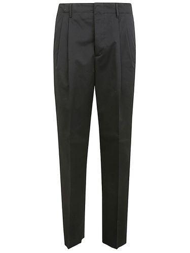 Drop Reg Two Pences Trousers - Lardini - Modalova