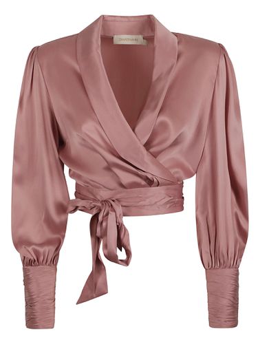 Zimmermann Silk Wrap Top - Zimmermann - Modalova