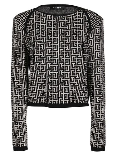 Balmain Knit Sweater - Balmain - Modalova