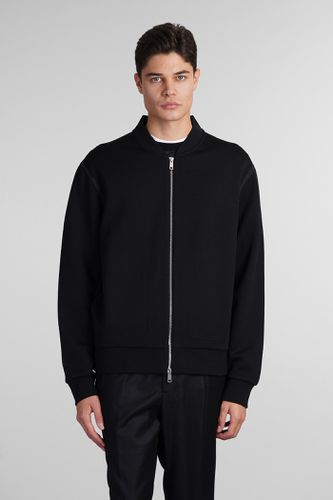 Zegna Sweatshirt In Black Wool - Zegna - Modalova