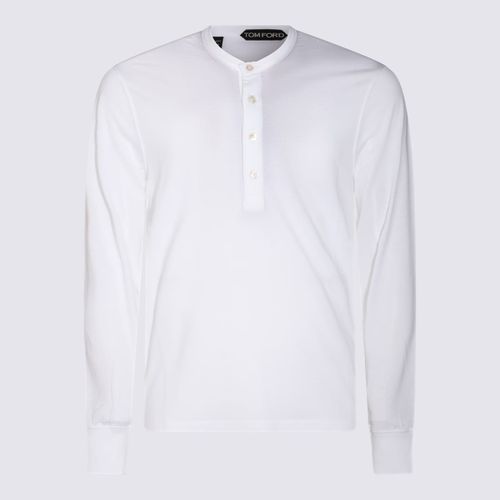 Tom Ford White Cotton T-shirt - Tom Ford - Modalova