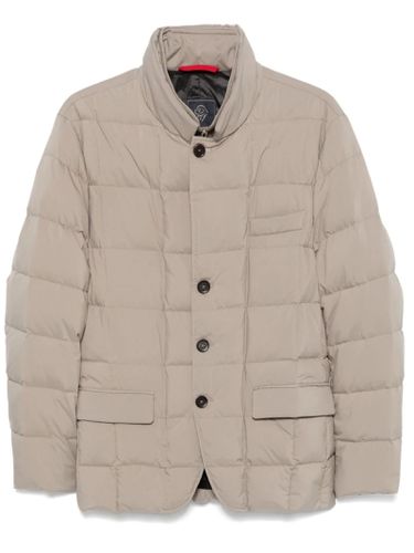 Fay Taupe Quilted Puffer Jacket - Fay - Modalova