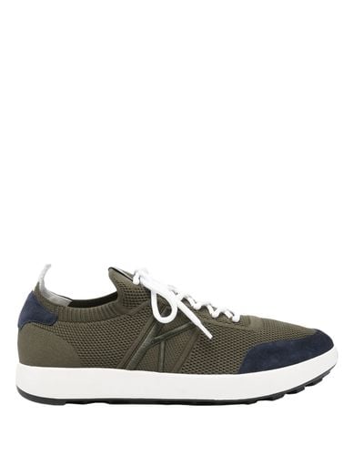 Military Mesh Lace-up Sneakers - Kiton - Modalova