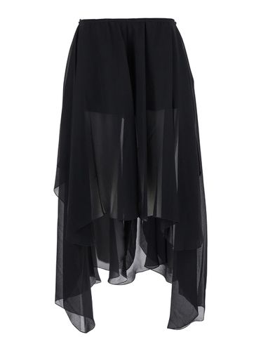 Midi Skirt With Internal Shorts In Chiffon Woman - Chloé - Modalova