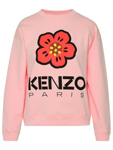 Kenzo Rose Cotton Sweatshirt - Kenzo - Modalova