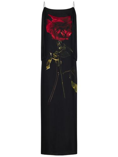 Shadow Rose Long Dress - Alexander McQueen - Modalova
